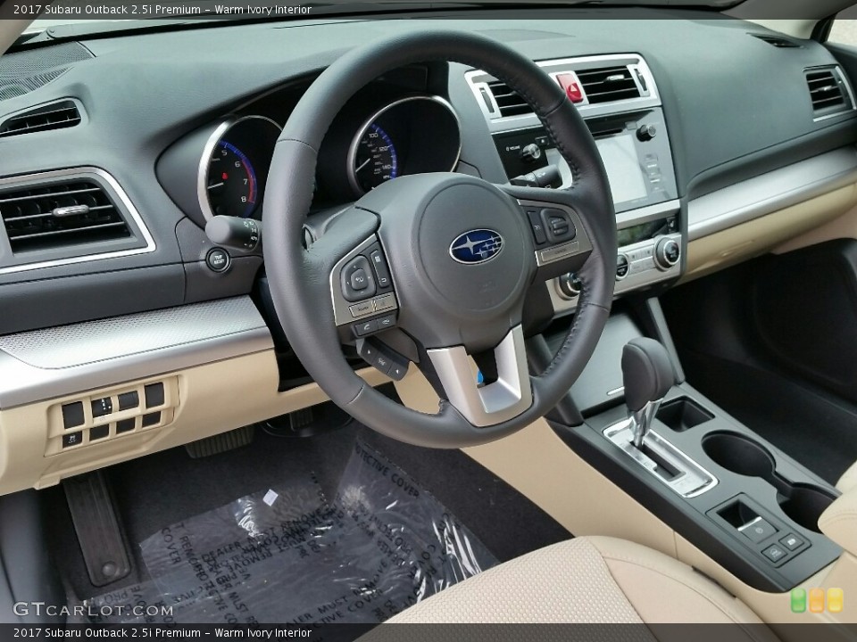 Warm Ivory Interior Photo for the 2017 Subaru Outback 2.5i Premium #114793900