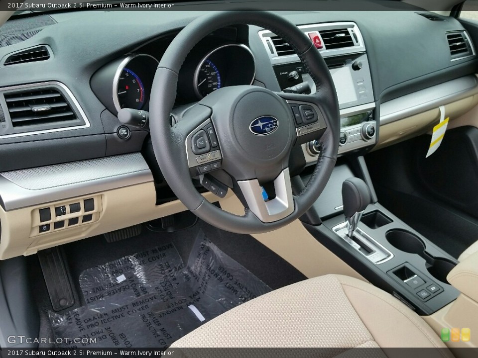 Warm Ivory Interior Photo for the 2017 Subaru Outback 2.5i Premium #114794194