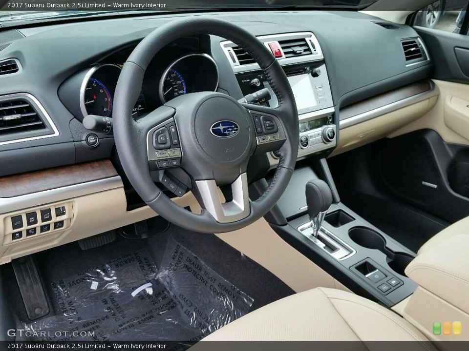Warm Ivory Interior Photo for the 2017 Subaru Outback 2.5i Limited #114794497