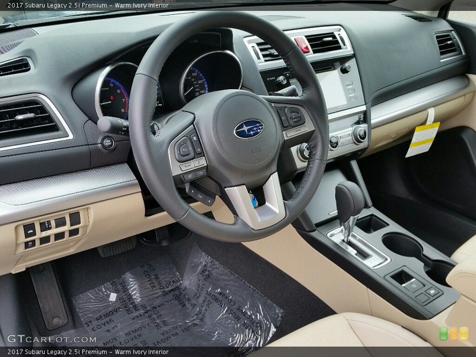 Warm Ivory Interior Photo for the 2017 Subaru Legacy 2.5i Premium #114797254
