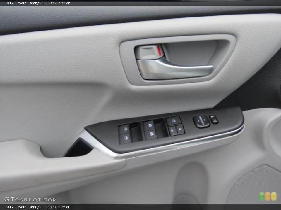 Black Interior Controls for the 2017 Toyota Camry SE #114805983