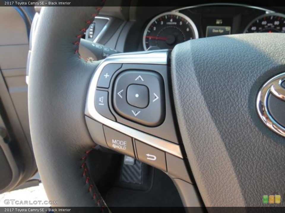 Black Interior Controls for the 2017 Toyota Camry SE #114809614