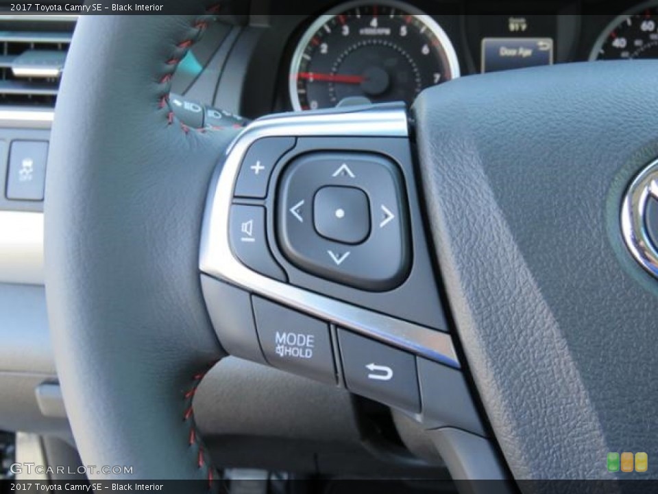 Black Interior Controls for the 2017 Toyota Camry SE #114811868