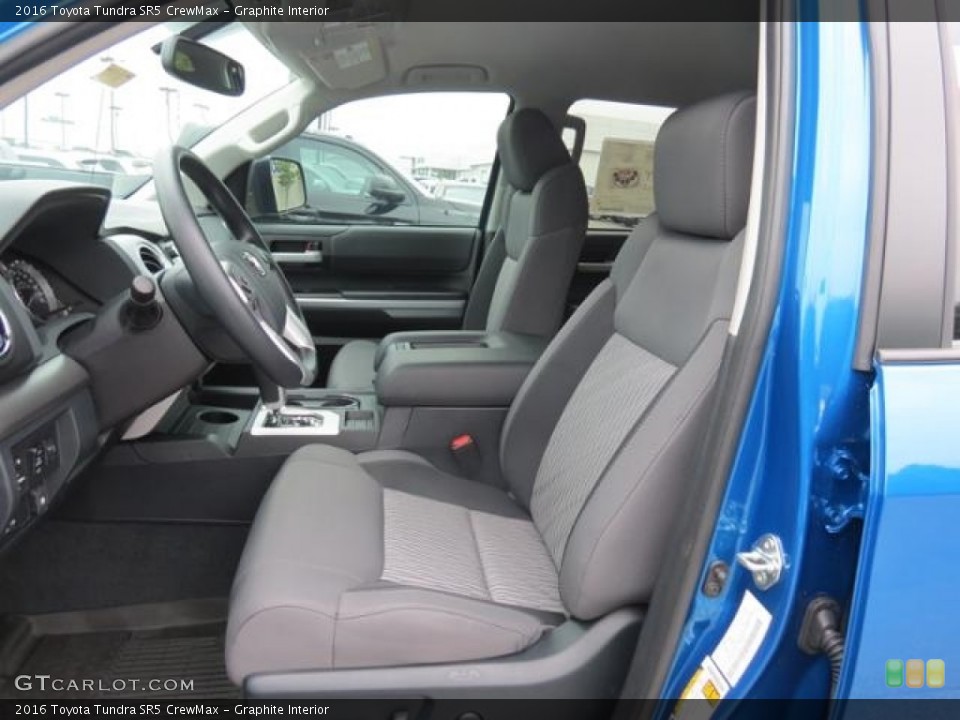 Graphite Interior Front Seat for the 2016 Toyota Tundra SR5 CrewMax #114814884