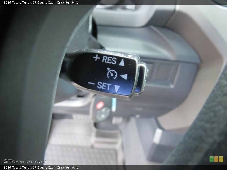 Graphite Interior Controls for the 2016 Toyota Tundra SR Double Cab #114815440
