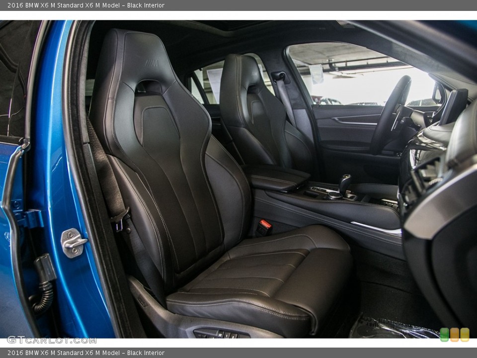 Black Interior Photo for the 2016 BMW X6 M  #114817547