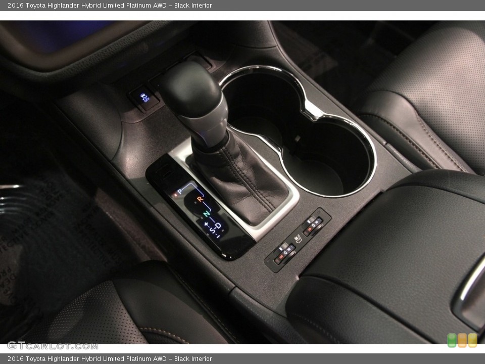 Black Interior Transmission for the 2016 Toyota Highlander Hybrid Limited Platinum AWD #114835205