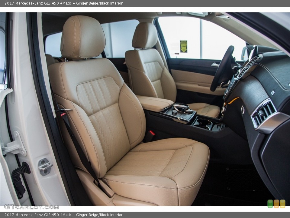 Ginger Beige/Black Interior Photo for the 2017 Mercedes-Benz GLS 450 4Matic #114840504