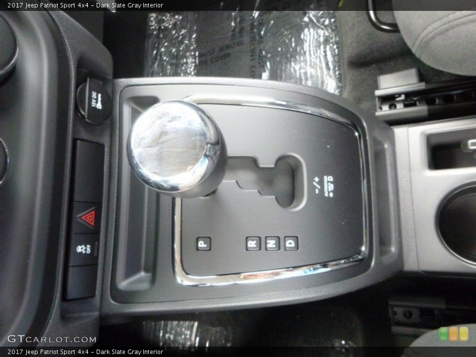 Dark Slate Gray Interior Transmission for the 2017 Jeep Patriot Sport 4x4 #114853833