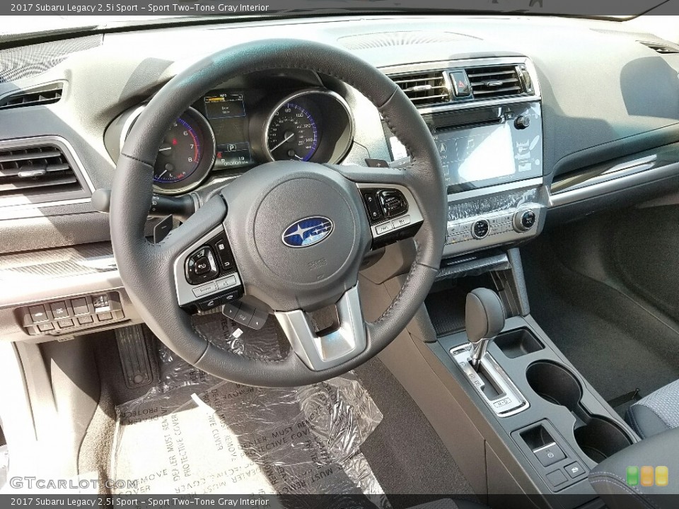 Sport Two-Tone Gray Interior Photo for the 2017 Subaru Legacy 2.5i Sport #114866318
