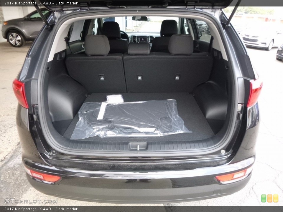 Black Interior Trunk for the 2017 Kia Sportage LX AWD #114867593
