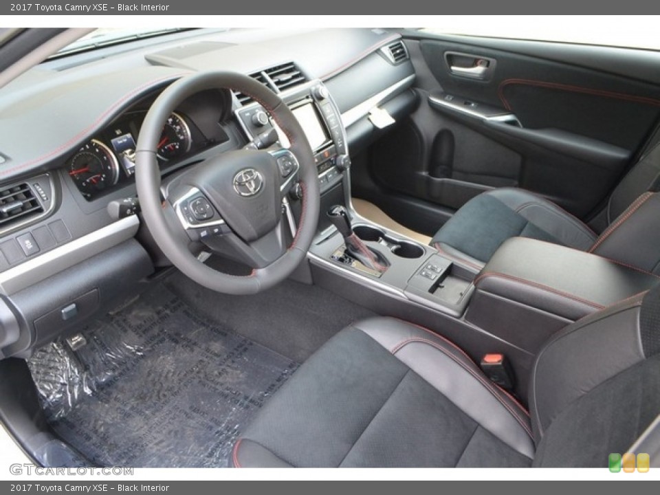 Black Interior Photo for the 2017 Toyota Camry XSE #114870476