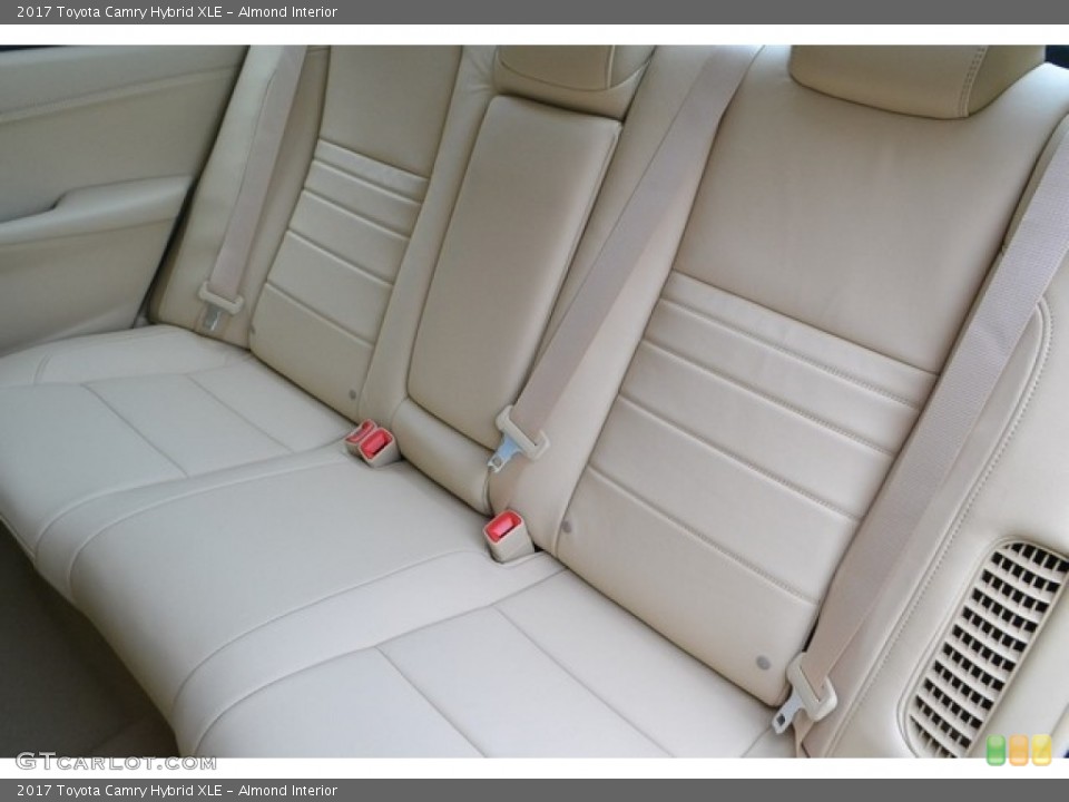 Almond Interior Rear Seat for the 2017 Toyota Camry Hybrid XLE #114870719