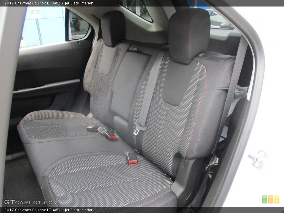 Jet Black Interior Rear Seat for the 2017 Chevrolet Equinox LT AWD #114878561