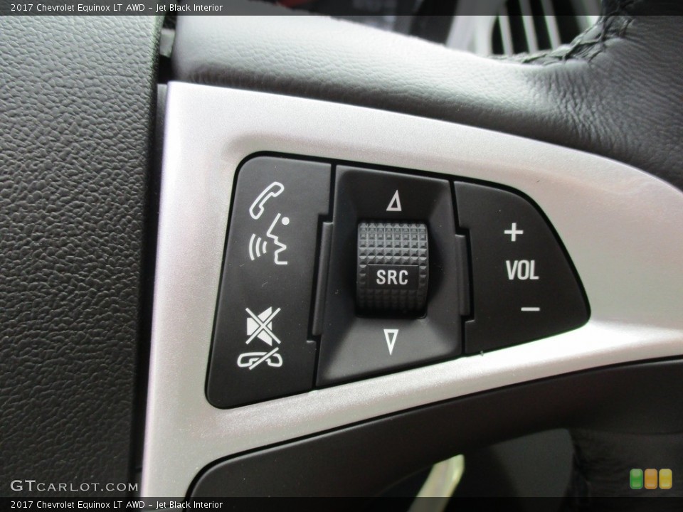 Jet Black Interior Controls for the 2017 Chevrolet Equinox LT AWD #114878684