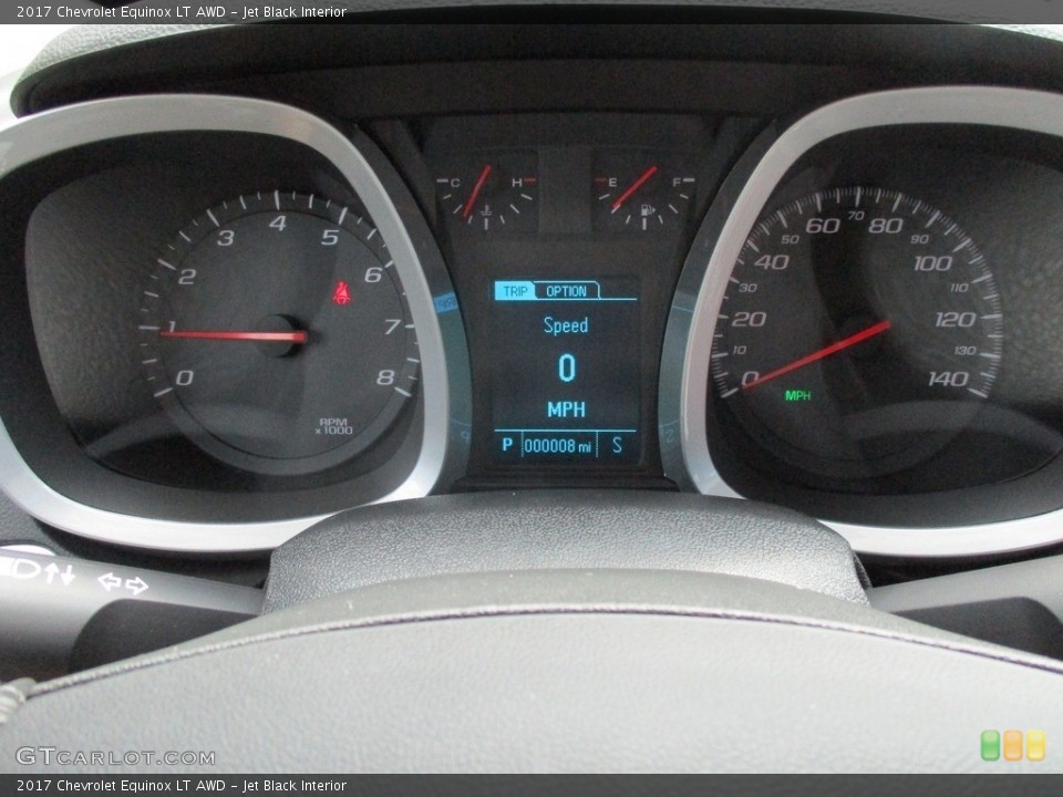 Jet Black Interior Gauges for the 2017 Chevrolet Equinox LT AWD #114878735