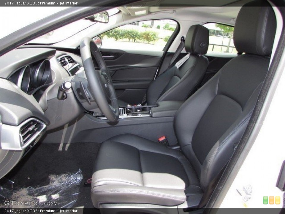 Jet Interior Photo for the 2017 Jaguar XE 35t Premium #114896171