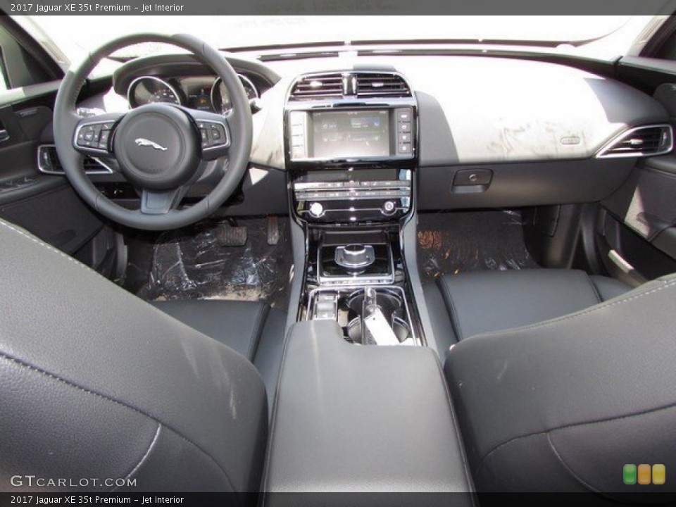 Jet Interior Dashboard for the 2017 Jaguar XE 35t Premium #114896186