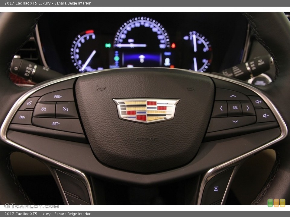 Sahara Beige Interior Controls for the 2017 Cadillac XT5 Luxury #114915218