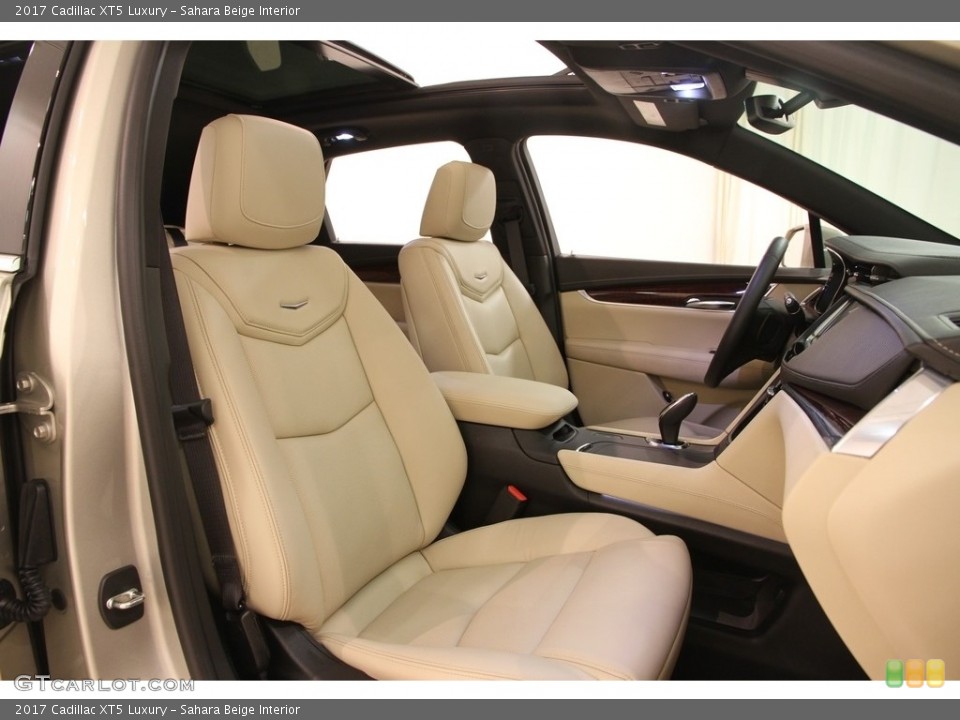 Sahara Beige Interior Front Seat for the 2017 Cadillac XT5 Luxury #114915443