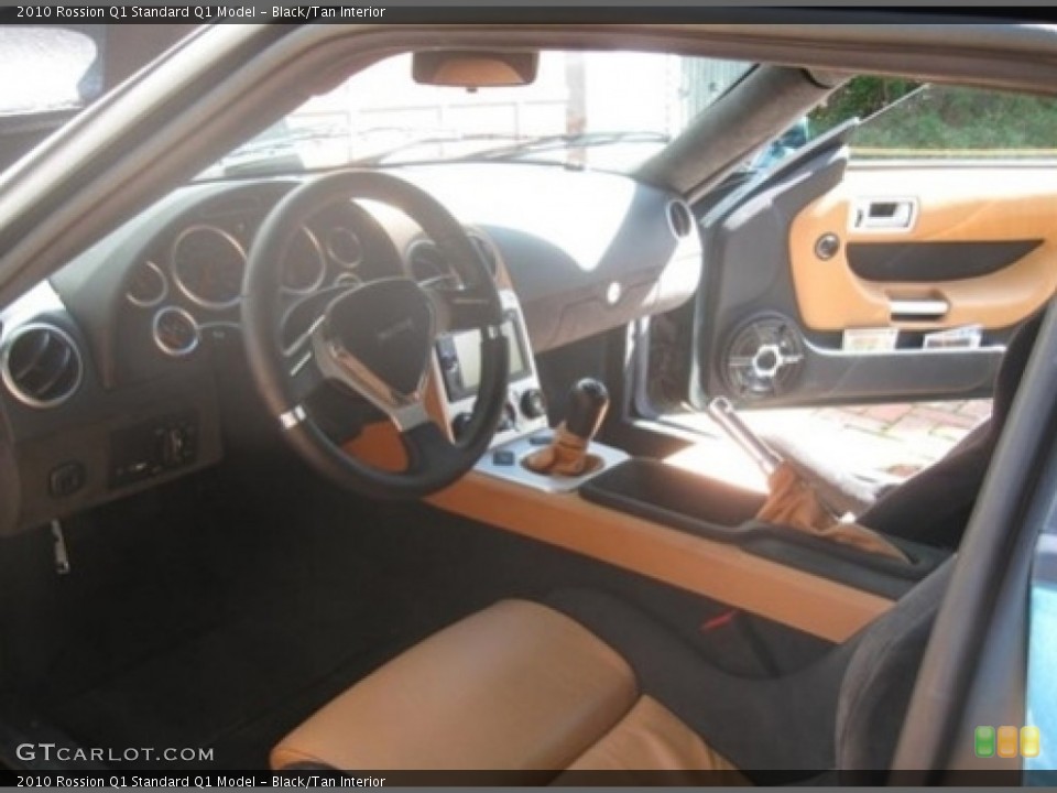 Black/Tan Interior Photo for the 2010 Rossion Q1  #114924226