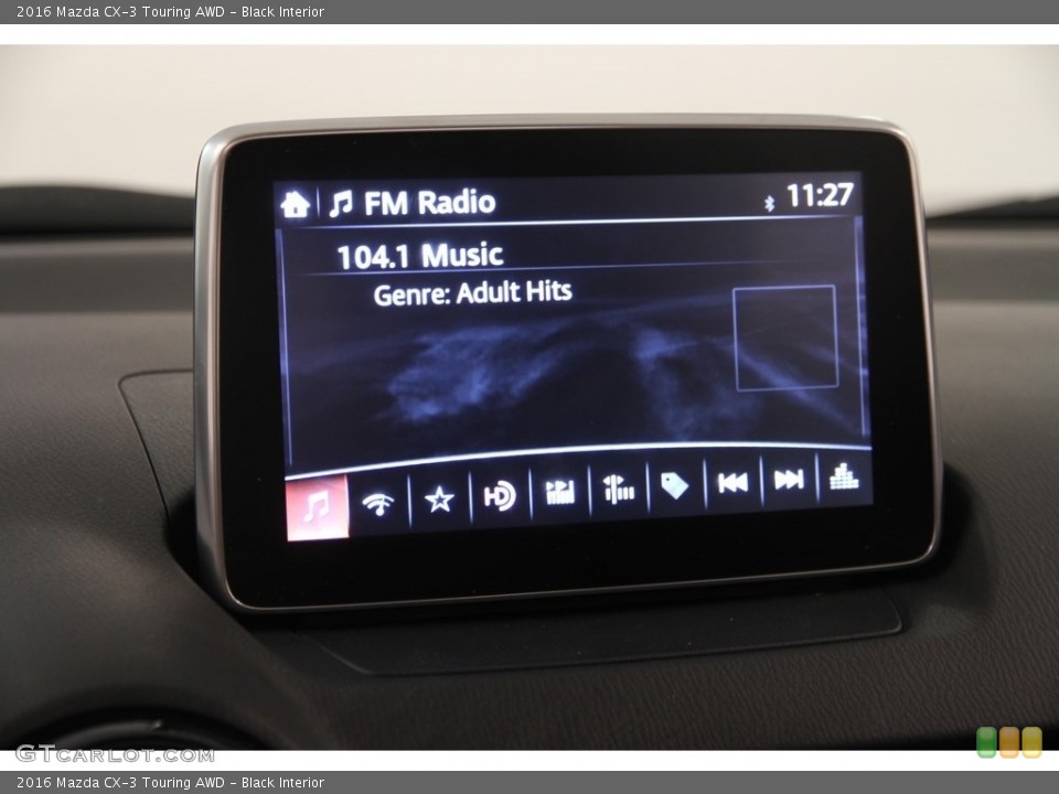 Black Interior Controls for the 2016 Mazda CX-3 Touring AWD #114925972