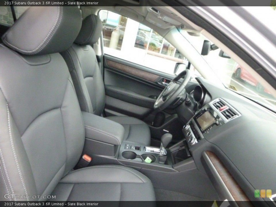 Slate Black Interior Photo for the 2017 Subaru Outback 3.6R Limited #114935071