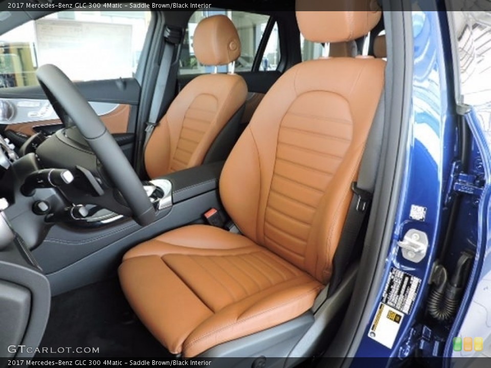 Saddle Brown/Black Interior Photo for the 2017 Mercedes-Benz GLC 300 4Matic #114939703