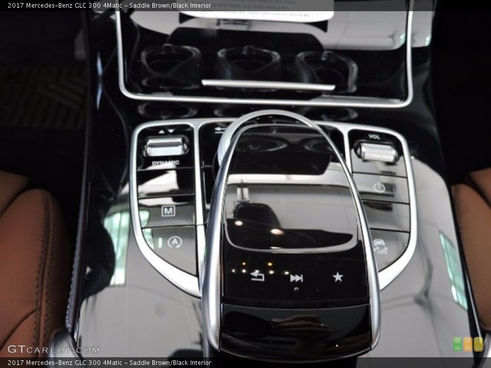 Saddle Brown/Black Interior Transmission for the 2017 Mercedes-Benz GLC 300 4Matic #114939817