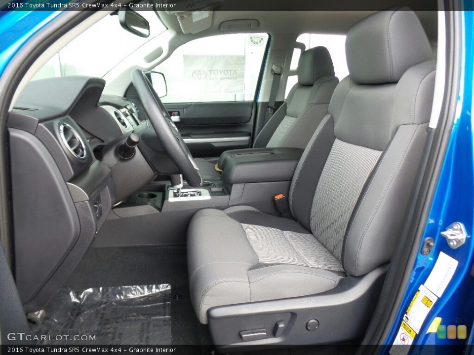 Graphite Interior Front Seat for the 2016 Toyota Tundra SR5 CrewMax 4x4 #114966997