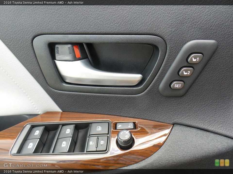 Ash Interior Controls for the 2016 Toyota Sienna Limited Premium AWD #114968470
