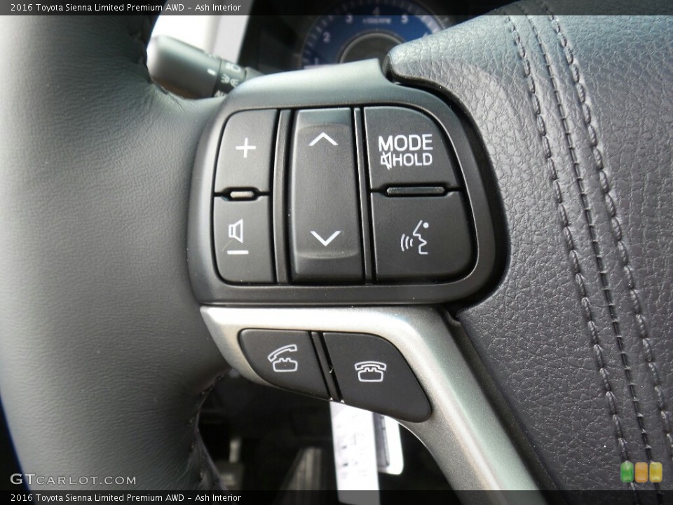 Ash Interior Controls for the 2016 Toyota Sienna Limited Premium AWD #114968530