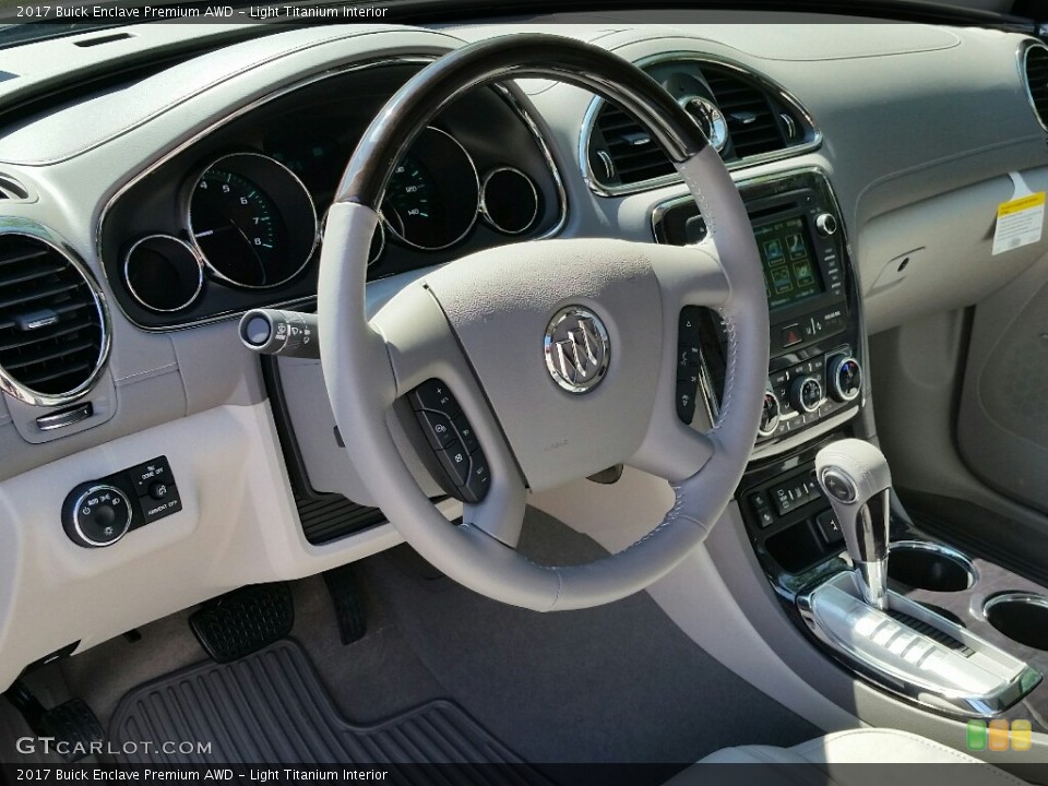 Light Titanium Interior Prime Interior for the 2017 Buick Enclave Premium AWD #114969838