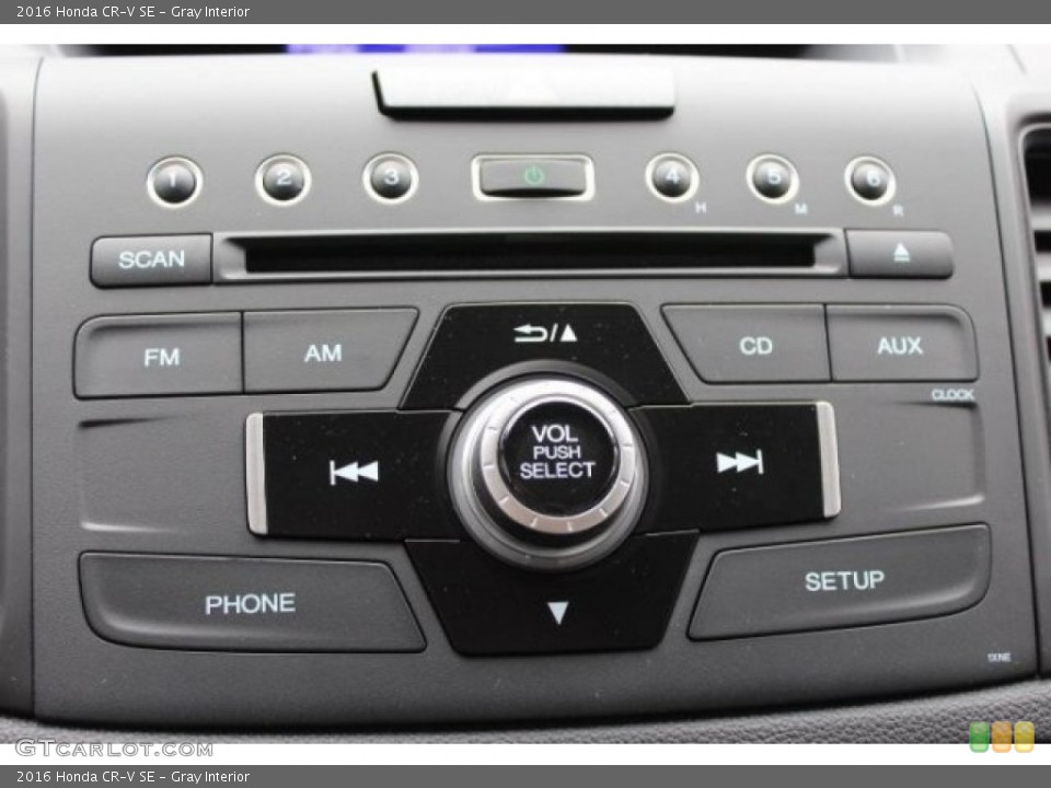 Gray Interior Controls for the 2016 Honda CR-V SE #114975172
