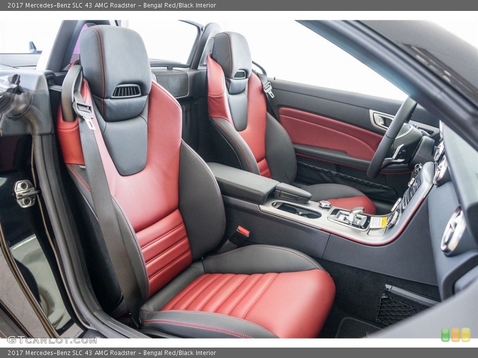 Bengal Red/Black Interior Photo for the 2017 Mercedes-Benz SLC 43 AMG Roadster #114982168