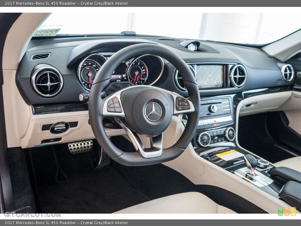 Crystal Grey/Black Interior Dashboard for the 2017 Mercedes-Benz SL 450 Roadster #114982874