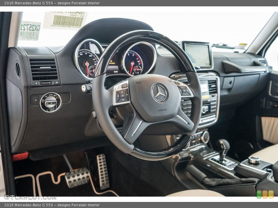 designo Porcelain Interior Dashboard for the 2016 Mercedes-Benz G 550 #114983484