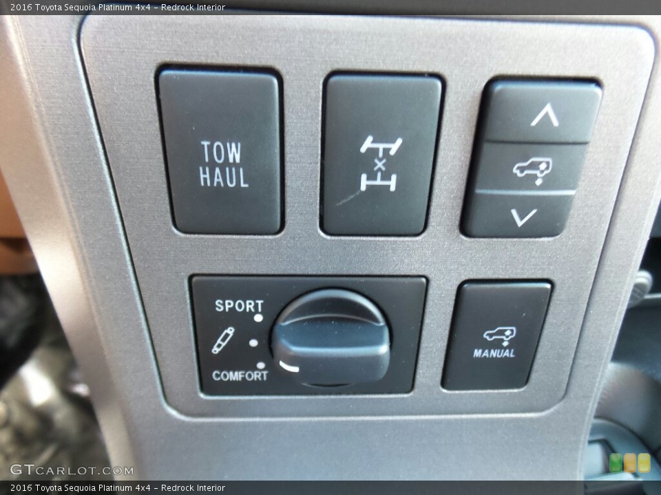 Redrock Interior Controls for the 2016 Toyota Sequoia Platinum 4x4 #114986903