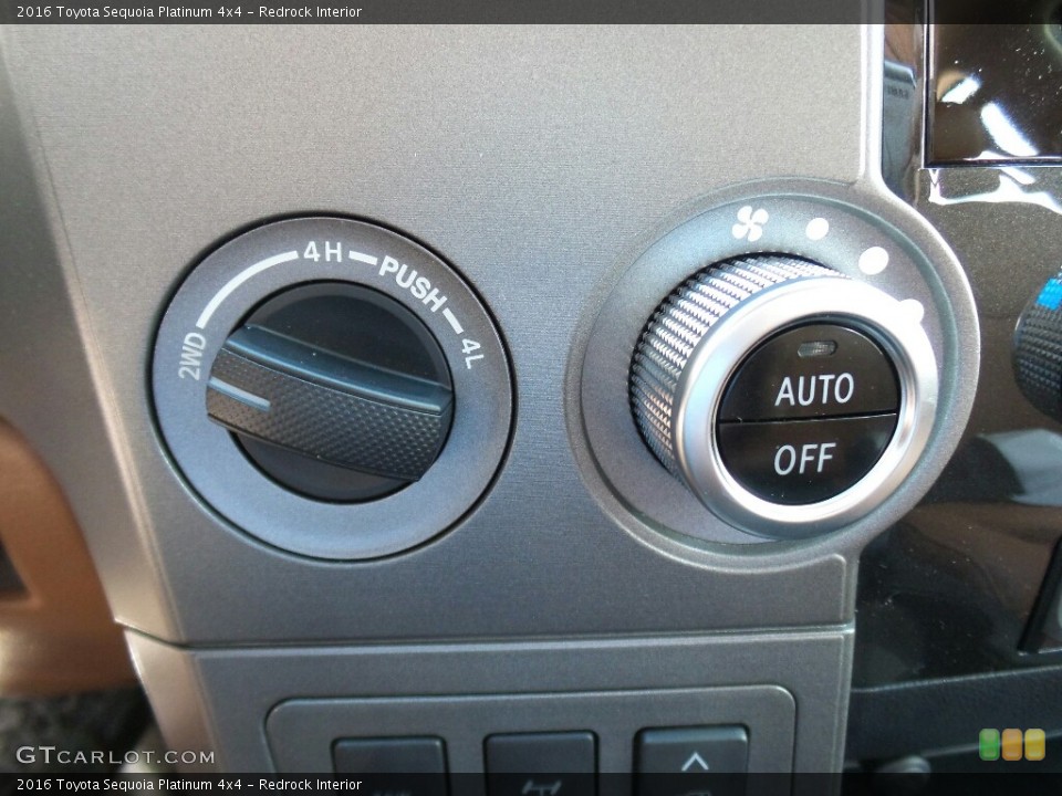Redrock Interior Controls for the 2016 Toyota Sequoia Platinum 4x4 #114986933