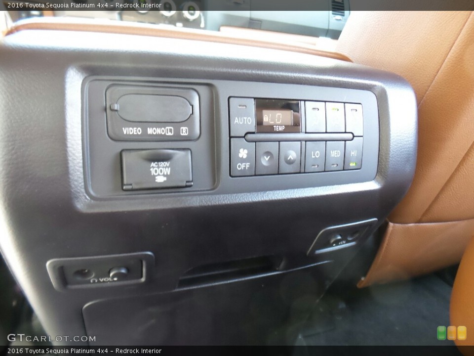 Redrock Interior Controls for the 2016 Toyota Sequoia Platinum 4x4 #114987167