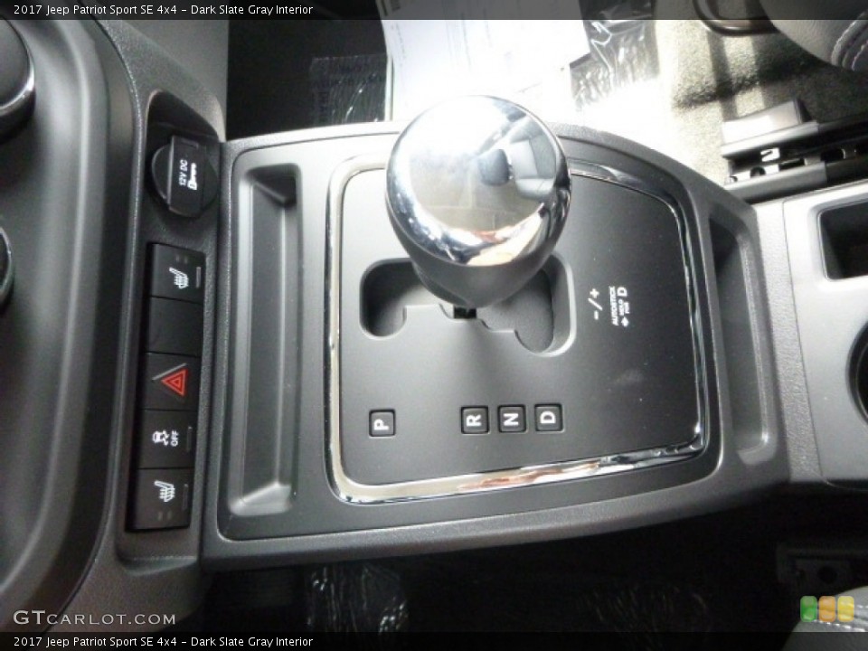 Dark Slate Gray Interior Transmission for the 2017 Jeep Patriot Sport SE 4x4 #114994147