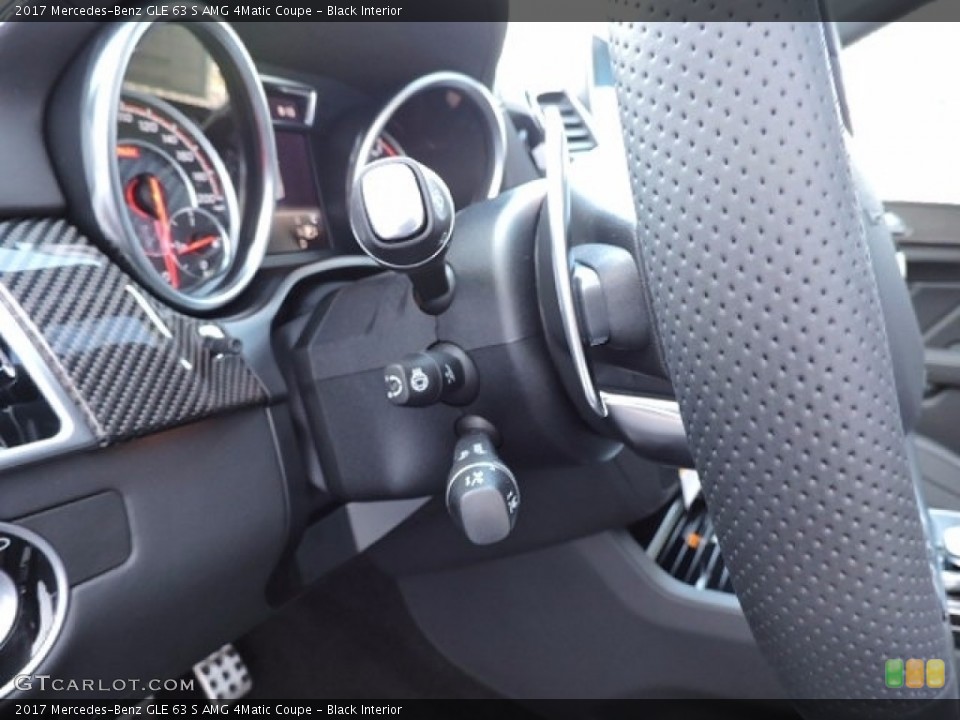 Black Interior Controls for the 2017 Mercedes-Benz GLE 63 S AMG 4Matic Coupe #114997250