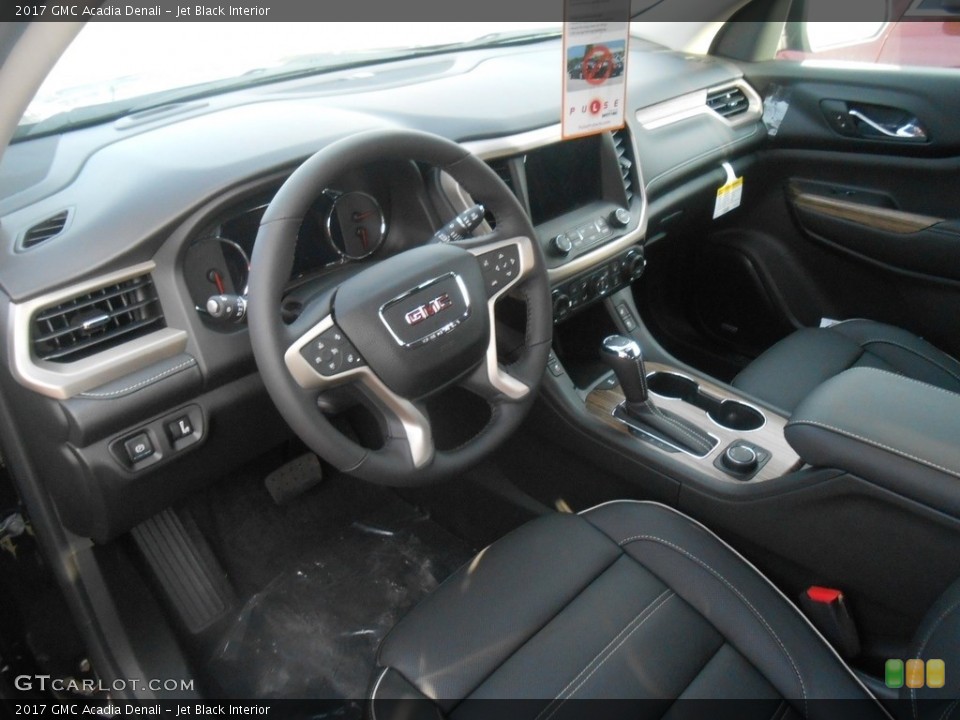 Jet Black Interior Photo for the 2017 GMC Acadia Denali #115002739