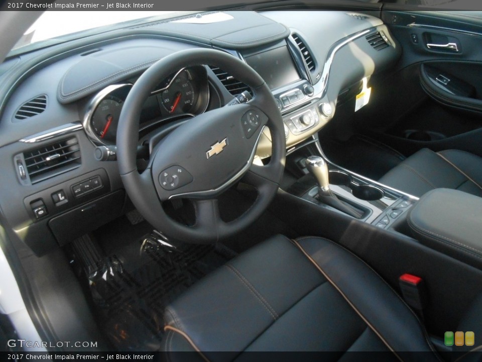 Jet Black Interior Photo for the 2017 Chevrolet Impala Premier #115003649