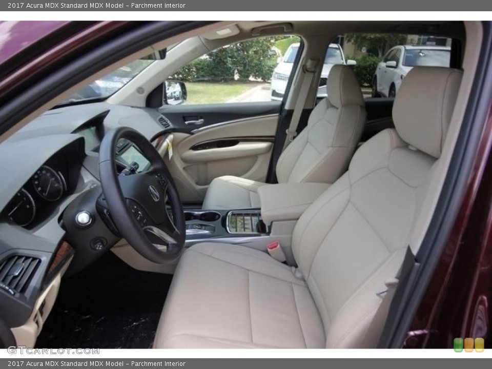 Parchment Interior Front Seat for the 2017 Acura MDX  #115009283