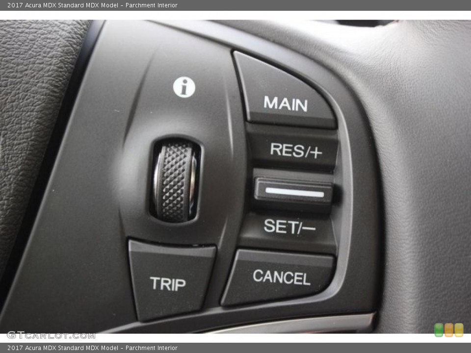 Parchment Interior Controls for the 2017 Acura MDX  #115009714