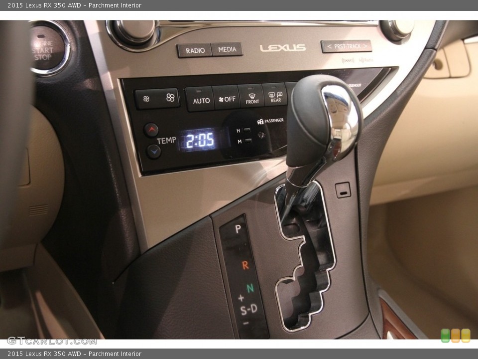 Parchment Interior Transmission for the 2015 Lexus RX 350 AWD #115010035