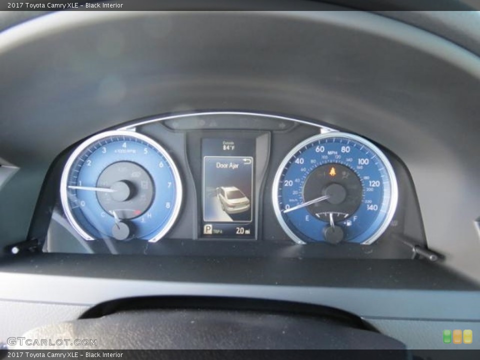 Black Interior Gauges for the 2017 Toyota Camry XLE #115041359