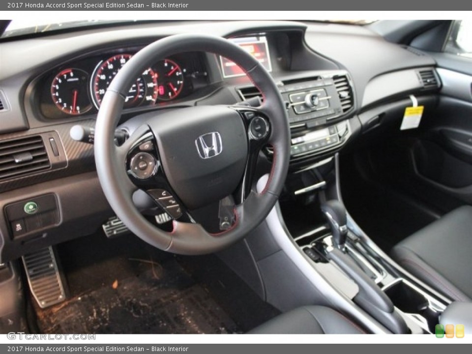 Black Interior Photo for the 2017 Honda Accord Sport Special Edition Sedan #115043237