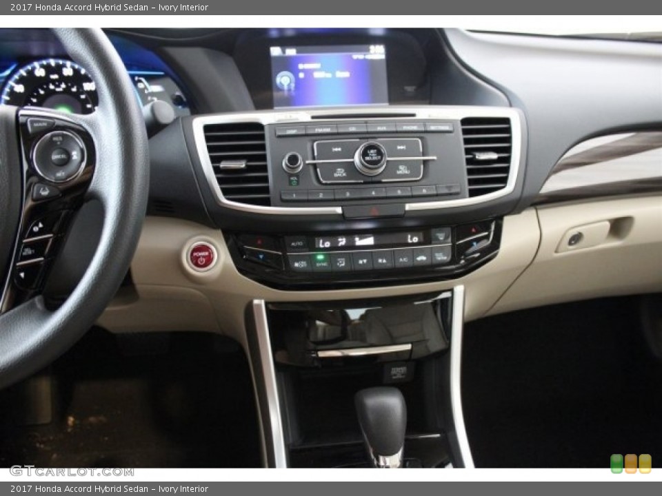 Ivory Interior Controls for the 2017 Honda Accord Hybrid Sedan #115046867